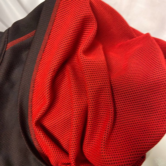 CG Pullover Jacket w/Zipper M Marron Brown Red - Picture 6 of 7